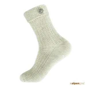 Trachtensocken mit Edelweiß